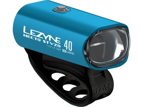 Lezyne LED Vorderlicht Hecto Drive 40 StVZO blau-glänzend