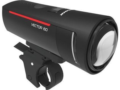 LED-Akku-Leuchte Trelock I-go Vector 60, LS 600, schwarz, mit Halter ZL300,60 Lux