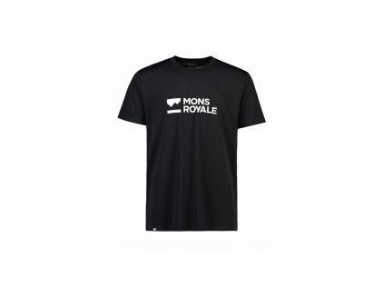 Mons Royale Icon Merino Air-Con T-Shirt Mens black XL