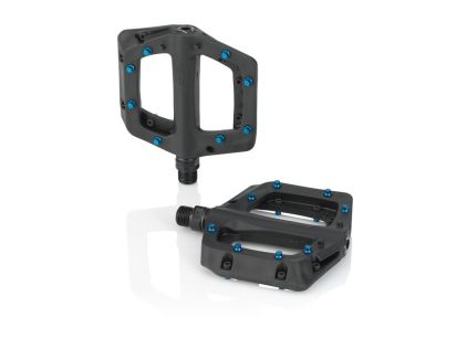 XLC Plattform-Pedal PD-M23 schwarz/blau