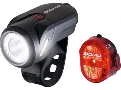LED-Akku-Beleuchtungs-Set Sigma Aura 35 USB, inkl Nugget II