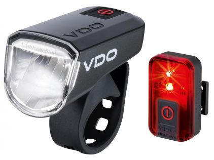 VDO EcoLight M30 Set USB Akku-Lichtset