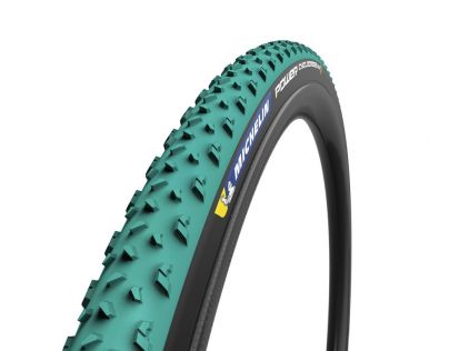 Michelin Reifen Power Cyclocross Mud faltbar 28" 700x33C 33-622 grün TL-Ready