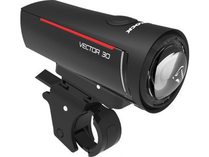 LED-Akku-Leuchte Trelock I-go Vector 30, LS 300, schwarz, mit Halter ZL300,30 Lux