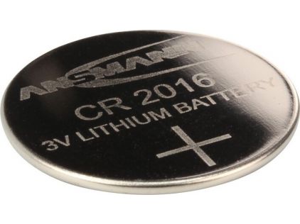 Batterie Knopfzelle CR2016 Ansmann, Lithium, 3 V,85 mAh