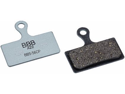 BBB Bremsbelag lose CoolFin BBS-56CP für Shimano XTR 2011, XT+SLX 2012 ohne Kühlkörper