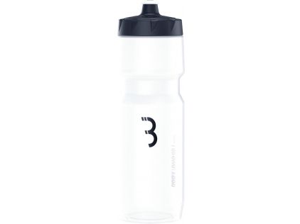 BBB CompTank XL Trinkflasche BWB-05 750 ml, Sportverschluss, transparent/schwarz