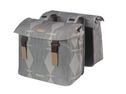 Basil Doppelpacktasche Elegance chateau taupe, 40-49ltr