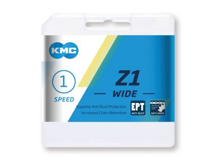 Kette KMC Z1 Wide EPT LongLife 1/2" x 1/8", 112 Glieder, 8,6mm         
