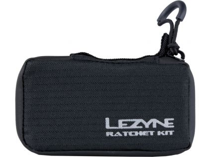 Lezyne Werkzeug Ratchet Kit 2/2,5/3/4/5/6/8/T10/T30/T25/P2/SL4 mit Tasche, schwarz/Nickel