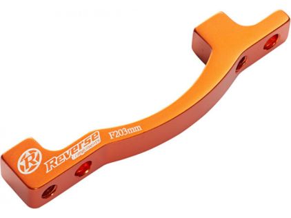 Reverse Bremsscheibenadapter PM-PM +43 mm VR orange